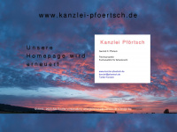 kanzlei-pfoertsch.de Webseite Vorschau
