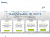 walker-management.ch Webseite Vorschau