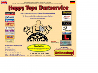 happy-tops-dartservice.de Webseite Vorschau