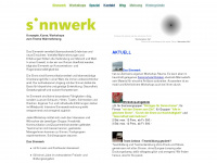 sinnwerk.ch Webseite Vorschau