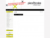 pieceofcake-clothing.ch Webseite Vorschau