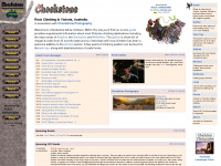 chockstone.org Webseite Vorschau