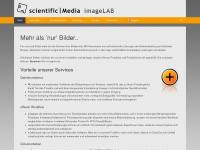 scientific-media.de Webseite Vorschau