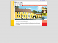 gaestehaus-samain.de Webseite Vorschau