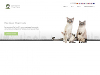 thaicats.de Webseite Vorschau