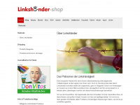 linkshaender-shop.info Webseite Vorschau