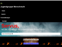 jugendgruppe-morschreuth.de Webseite Vorschau