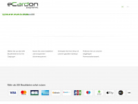 ecardon.com Webseite Vorschau