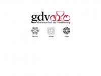 gdv-cor.org Webseite Vorschau