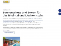 trietstoren.ch Webseite Vorschau