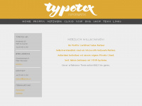 typotex.ch Webseite Vorschau
