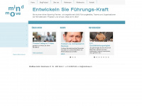 mindmove.ch Webseite Vorschau