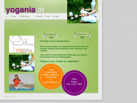yogania.at Webseite Vorschau