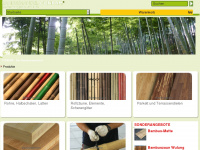 bambushandel-conbam.de Webseite Vorschau