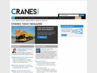 cranestodaymagazine.com Webseite Vorschau