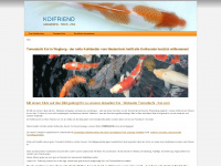 koifriend.com Webseite Vorschau