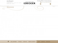 edegger.at Webseite Vorschau