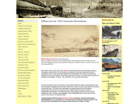 berninabahn.ch Webseite Vorschau