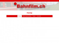 bahnfilm.ch Webseite Vorschau