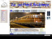 gotthardmodell.ch Webseite Vorschau