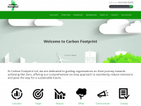 carbonfootprint.com Webseite Vorschau