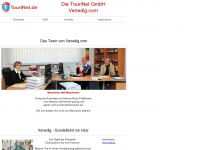 tourinet.de Webseite Vorschau