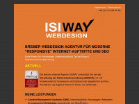 isiway.de Webseite Vorschau