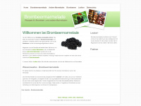 brombeer-marmelade-info.de Webseite Vorschau