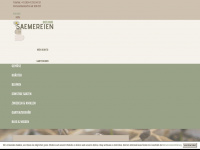 saemereien.ch Webseite Vorschau