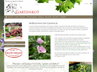 gartenrot.com Webseite Vorschau