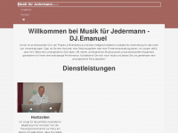 musikfuerjedermann.de Webseite Vorschau