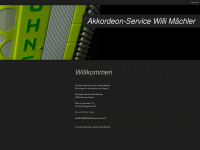 akkordeon-service.ch Webseite Vorschau