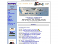 warbirdalley.com Webseite Vorschau