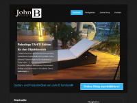 johnb-furniture.de Webseite Vorschau