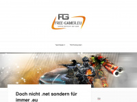 free-gamer.eu Webseite Vorschau