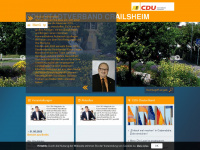 cdu-crailsheim.de Webseite Vorschau
