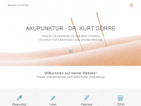 akupunktur-doerre.at Webseite Vorschau