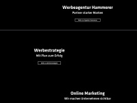 hammerer.at Webseite Vorschau