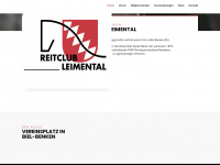 reitclubleimental.ch Webseite Vorschau