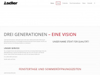 ladler-eisstoecke.at Webseite Vorschau