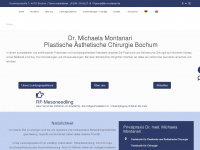 dr-montanari.de Webseite Vorschau