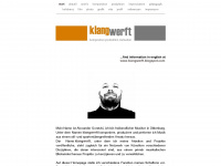 klangwerft.org Webseite Vorschau