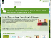 buchhandlung-plaggenborg.de Webseite Vorschau
