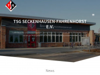 tsg-seckenhausen.de Webseite Vorschau