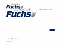 autofuchs.at Webseite Vorschau