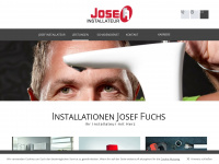 josef-installateur.at Webseite Vorschau
