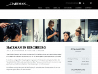hairman.at Webseite Vorschau