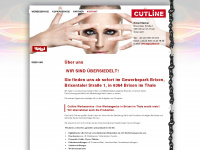 cutline.at Webseite Vorschau