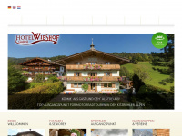 wieshof.com Webseite Vorschau