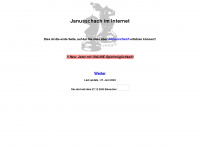 janusschach.de Webseite Vorschau